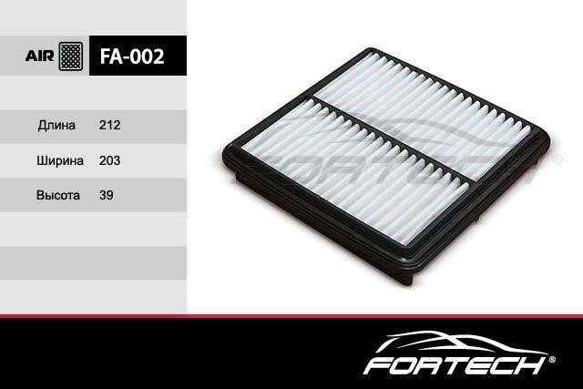 Fortech FA-002 Air filter FA002: Buy near me in Poland at 2407.PL - Good price!