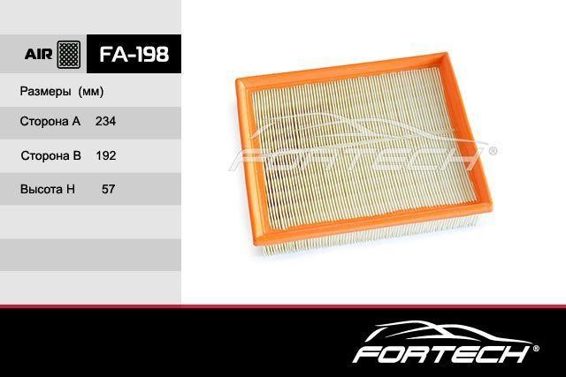 Fortech FA198 Filtr powietrza FA198: Dobra cena w Polsce na 2407.PL - Kup Teraz!