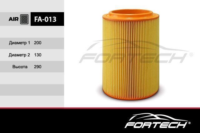 Fortech FA-013 Повітряний фільтр FA013: Приваблива ціна - Купити у Польщі на 2407.PL!