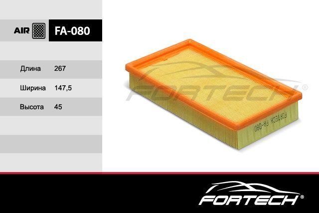 Fortech FA-080 Filtr powietrza FA080: Dobra cena w Polsce na 2407.PL - Kup Teraz!