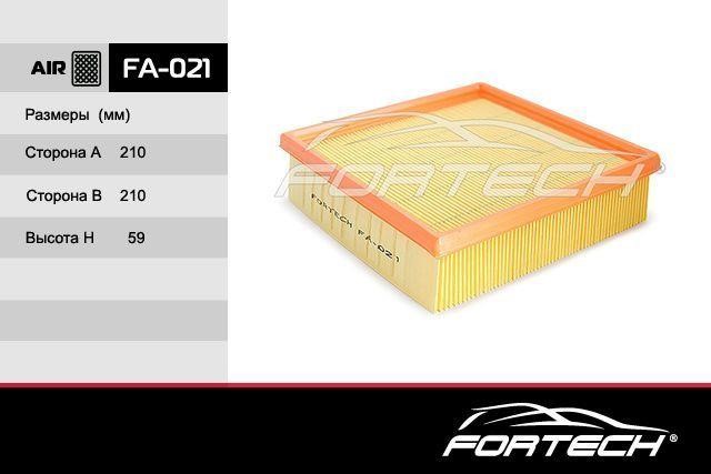 Fortech FA-021 Filtr powietrza FA021: Dobra cena w Polsce na 2407.PL - Kup Teraz!