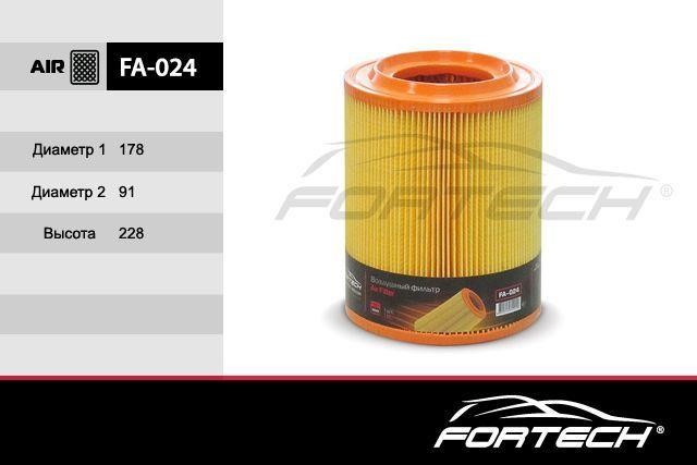 Fortech FA-024 Filtr powietrza FA024: Dobra cena w Polsce na 2407.PL - Kup Teraz!