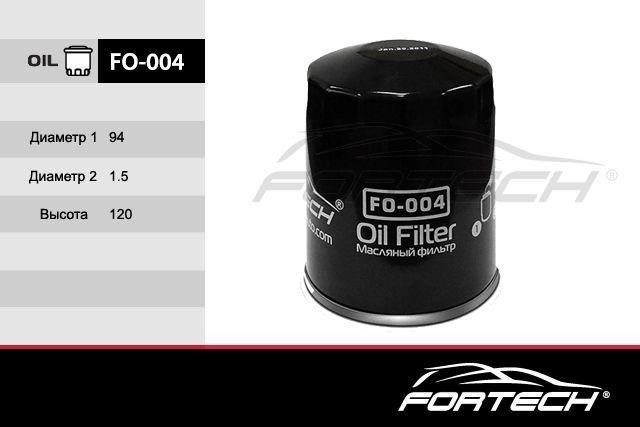 Fortech FO-004 Фільтр масляний FO004: Приваблива ціна - Купити у Польщі на 2407.PL!