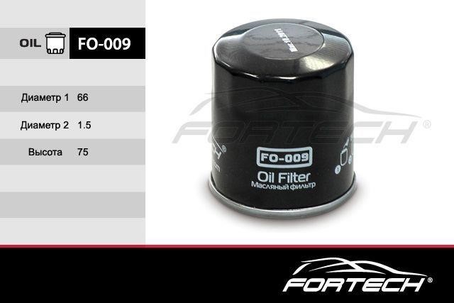 Fortech FO-009 Oil Filter FO009: Buy near me in Poland at 2407.PL - Good price!