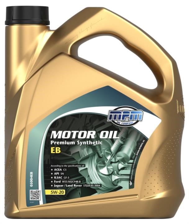 MPM Oil 05004EB Моторное масло MPM Oil Premium Synthetic EcoBoost 5W-20, 4л 05004EB: Отличная цена - Купить в Польше на 2407.PL!