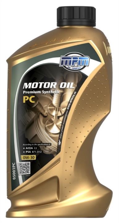 MPM Oil 05001PC Моторное масло MPM Oil Premium Synthetic Peugeot/Citroen 0W-30, 1л 05001PC: Отличная цена - Купить в Польше на 2407.PL!