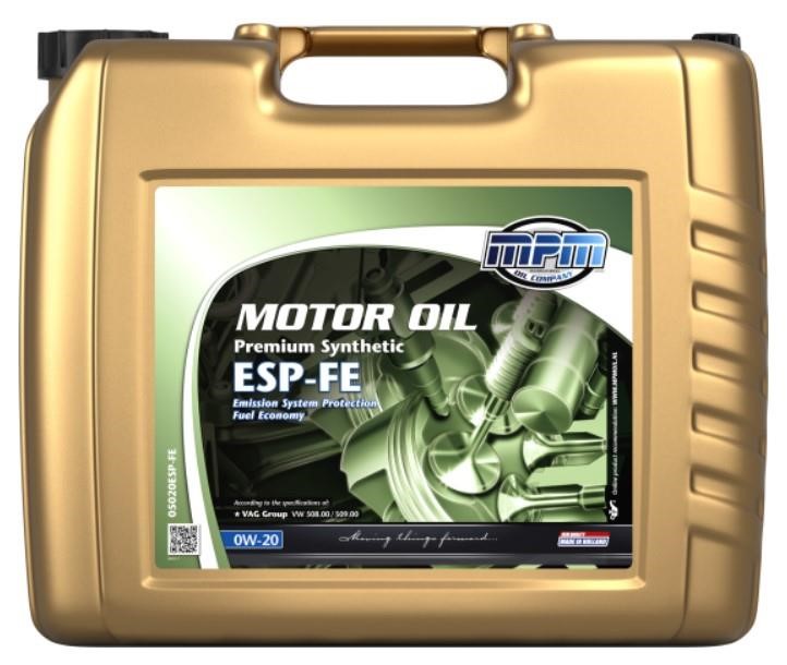 MPM Oil 05020ESP-FE Engine oil MPM Oil Premium Synthetic ESP-FE 0W-20, 20L 05020ESPFE: Buy near me in Poland at 2407.PL - Good price!