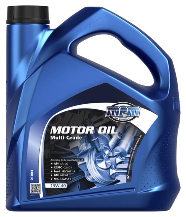 MPM Oil 01004 Olej silnikowy MPM Oil Multi Grade 15W-40, 4L 01004: Dobra cena w Polsce na 2407.PL - Kup Teraz!