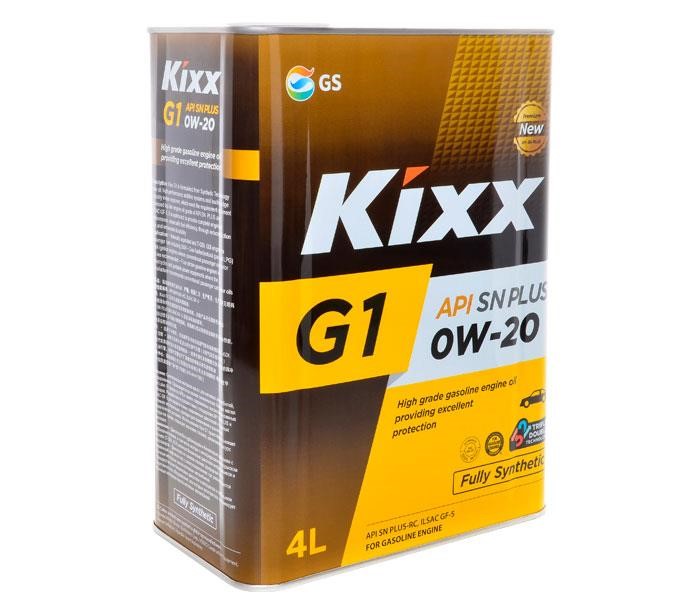 Kixx GS1131681 Моторное масло Kixx G1 0W-20, 4л GS1131681: Отличная цена - Купить в Польше на 2407.PL!
