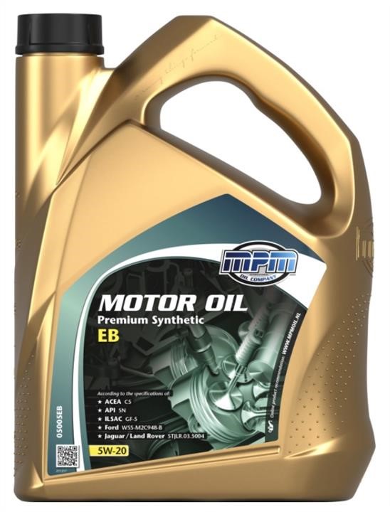 MPM Oil 05005EB Olej silnikowy MPM Oil Premium Synthetic EcoBoost 5W-20, 5L 05005EB: Dobra cena w Polsce na 2407.PL - Kup Teraz!