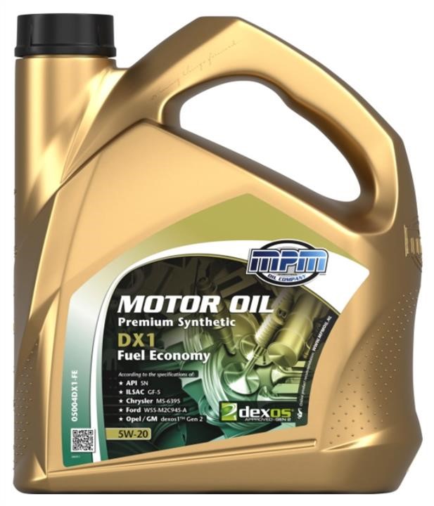 MPM Oil 05004DX1-FE Моторное масло MPM Oil Premium Synthetic DX1-FE 5W-20, 4л 05004DX1FE: Отличная цена - Купить в Польше на 2407.PL!