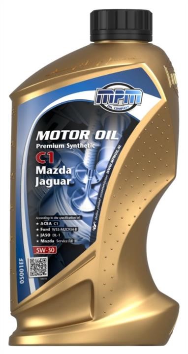 MPM Oil 05001EF Моторное масло MPM Oil Premium Synthetic C1 Mazda/Jaguar 5W-30, 1л 05001EF: Отличная цена - Купить в Польше на 2407.PL!