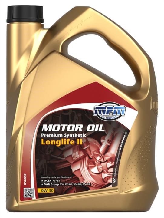 MPM Oil 05005F Motoröl MPM Oil Premium Synthetic Longlife II 0W-30, 5L 05005F: Kaufen Sie zu einem guten Preis in Polen bei 2407.PL!
