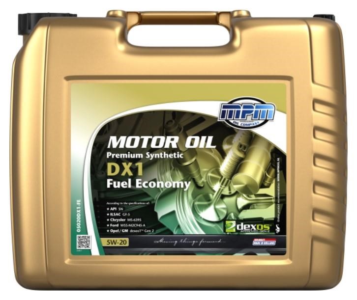 MPM Oil 05020DX1-FE Моторное масло MPM Oil Premium Synthetic DX1-FE 5W-20, 20л 05020DX1FE: Отличная цена - Купить в Польше на 2407.PL!
