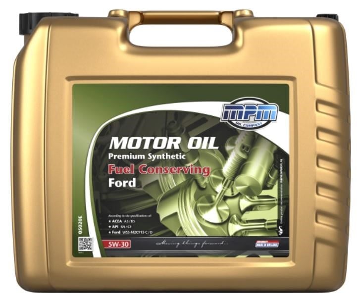 MPM Oil 05020E Моторное масло MPM Oil Premium Synthetic FC Ford 5W-30, 20л 05020E: Отличная цена - Купить в Польше на 2407.PL!