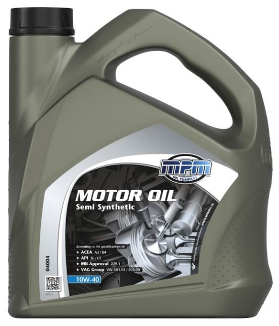 MPM Oil 04004 Моторное масло MPM Oil Semi Synthetic 10W-40, 4л 04004: Отличная цена - Купить в Польше на 2407.PL!
