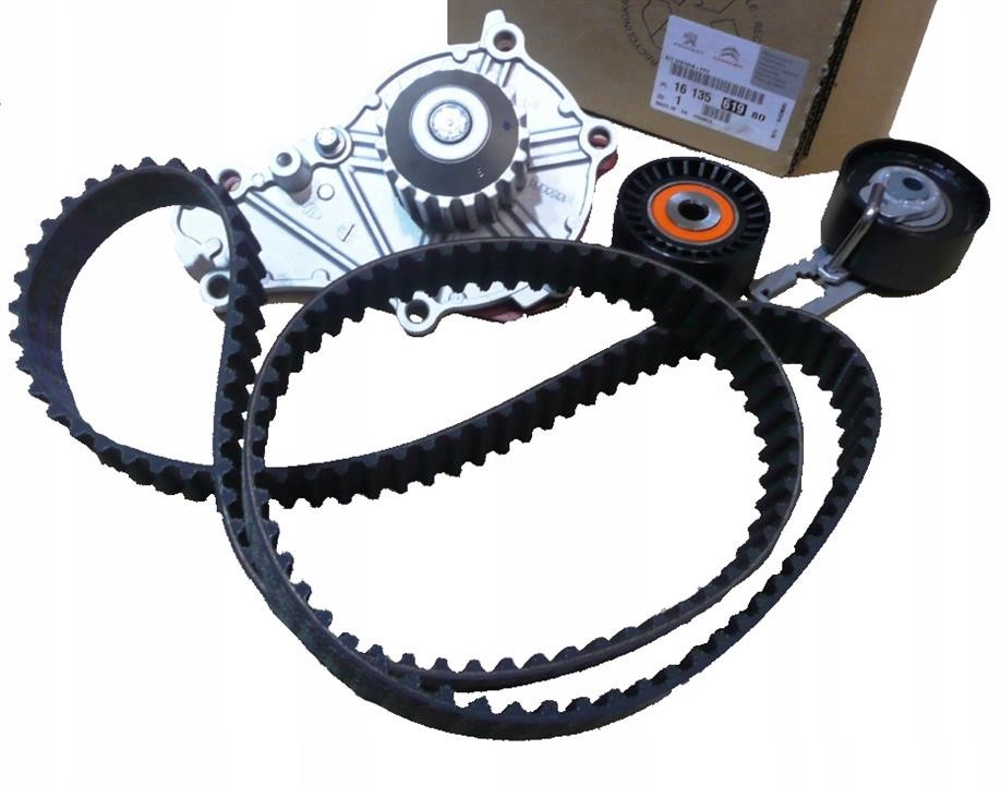 Citroen/Peugeot 16 135 619 80 TIMING BELT KIT WITH WATER PUMP 1613561980: Buy near me in Poland at 2407.PL - Good price!
