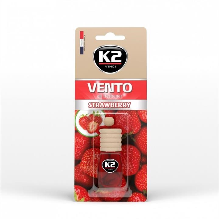 K2 V450P Ароматизатор Vento Strawberry 8 мл V450P: Отличная цена - Купить в Польше на 2407.PL!