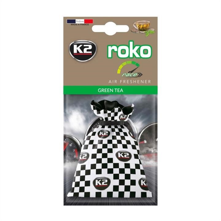 K2 V822R Air freshener Roko Race Green Tea 25 g. V822R: Buy near me at 2407.PL in Poland at an Affordable price!
