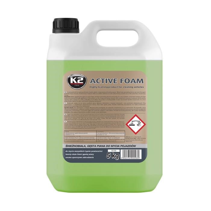 K2 M100 Active foam for washing cars, 5l M100: Buy near me in Poland at 2407.PL - Good price!