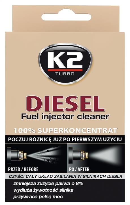 K2 T312 Additive for cleaning diesel fuel Injection K2, 50 ml T312: Buy near me in Poland at 2407.PL - Good price!