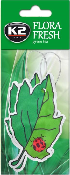 K2 V193D Ароматизатор Flora Fresh Green Tea Duopack, паперовий V193D: Приваблива ціна - Купити у Польщі на 2407.PL!