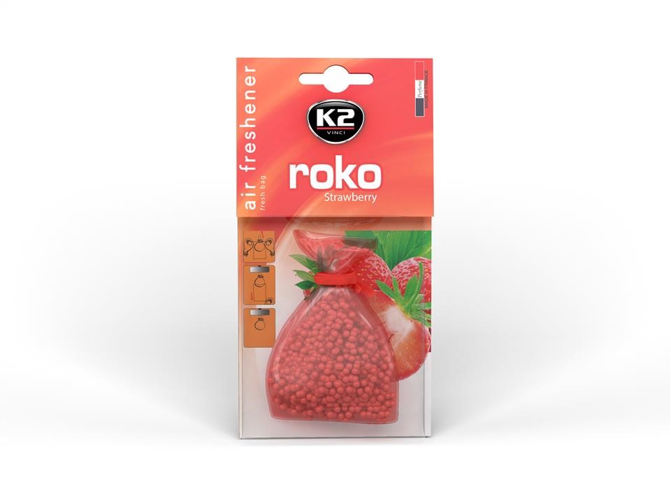 K2 V820 Air freshener Roko Strawberry 20 g. V820: Buy near me at 2407.PL in Poland at an Affordable price!