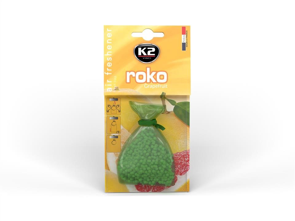 K2 V844 Air freshener Roko Grapefruit 25 g. V844: Buy near me at 2407.PL in Poland at an Affordable price!