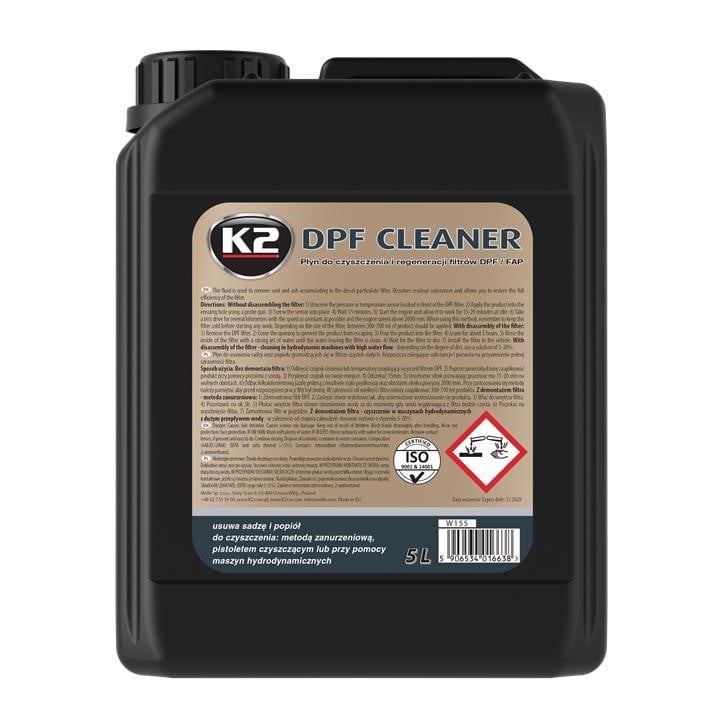 K2 W155 K2 Oil Additive, Regenerator / DPF Cleaner, 5 liters W155: Buy near me at 2407.PL in Poland at an Affordable price!
