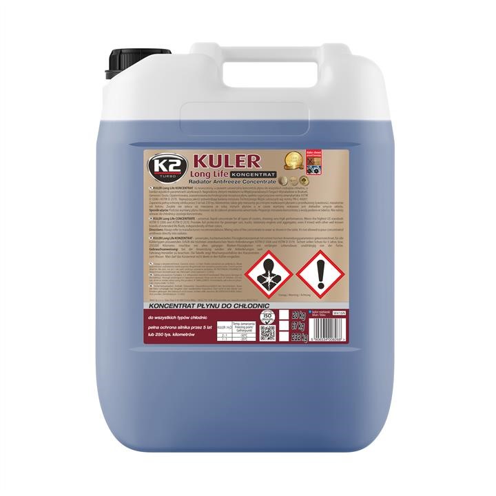K2 W416N Antifreeze K2 Long Life G11 blue, concentrate, 20L W416N: Buy near me in Poland at 2407.PL - Good price!