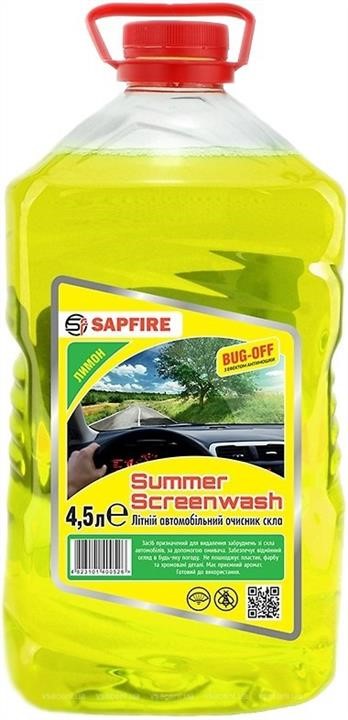 Sapfire 400526 Summer windshield washer fluid, Lemon, 4,5l 400526: Buy near me in Poland at 2407.PL - Good price!