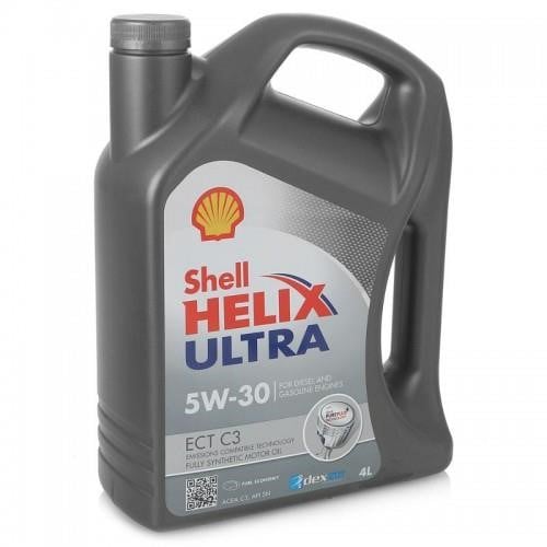 Shell 550042847 Моторное масло Shell Helix Ultra ECT 5W-30, 4л 550042847: Отличная цена - Купить в Польше на 2407.PL!