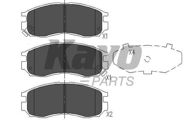 Купить Kavo parts KBP-5502 по низкой цене в Польше!