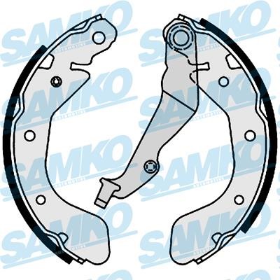 Samko 81001 Brake shoe set 81001: Buy near me in Poland at 2407.PL - Good price!