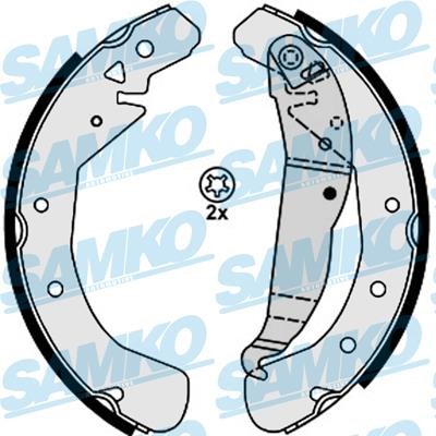 Samko 88210 Brake shoe set 88210: Buy near me at 2407.PL in Poland at an Affordable price!