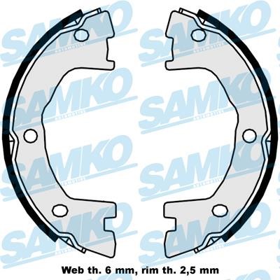Samko 89250 Parking brake shoes 89250: Buy near me at 2407.PL in Poland at an Affordable price!