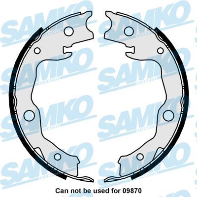 Samko 81034 Parking brake pads kit 81034: Buy near me in Poland at 2407.PL - Good price!