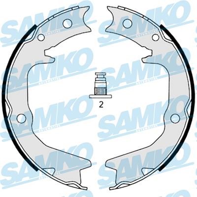 Samko 88920 Parking brake pads kit 88920: Buy near me in Poland at 2407.PL - Good price!