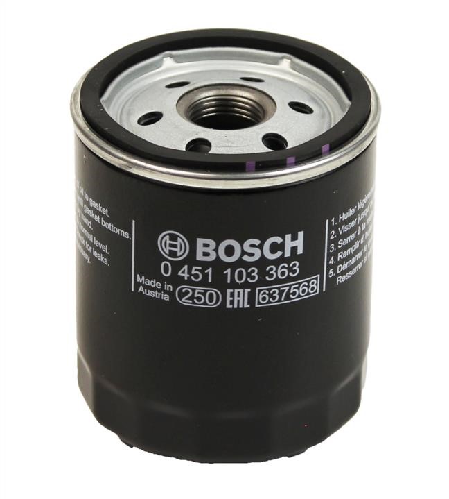 Bosch 0 451 103 363 Oil Filter 0451103363: Buy near me in Poland at 2407.PL - Good price!