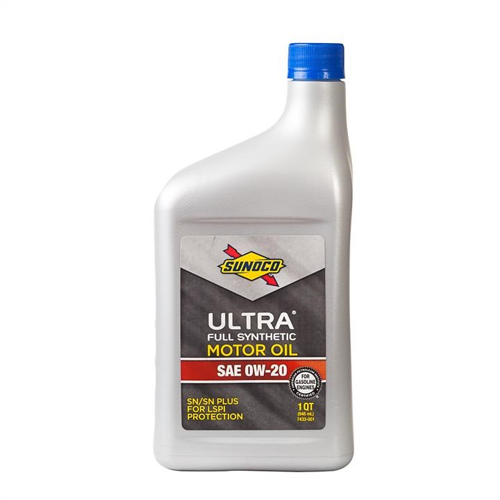 Sunoco 7433-001 Engine oil Sunoco Ultra Full Synthetic 0W-20, 0,946L 7433001: Buy near me in Poland at 2407.PL - Good price!