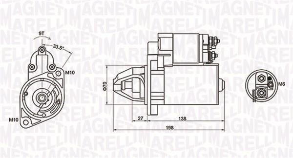 063721283010 Magneti marelli Starter
