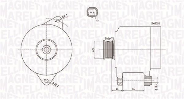 Magneti marelli 063731653010 Alternator 063731653010: Dobra cena w Polsce na 2407.PL - Kup Teraz!