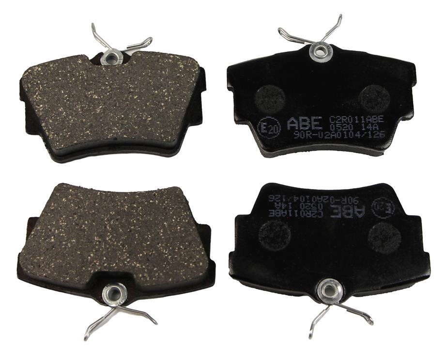 ABE C2R011ABE Rear disc brake pads, set C2R011ABE: Buy near me in Poland at 2407.PL - Good price!