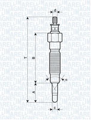 Magneti marelli 062900064304 Glow plug 062900064304: Buy near me at 2407.PL in Poland at an Affordable price!