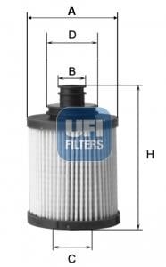 Ufi 25.149.00 Oil Filter 2514900: Buy near me at 2407.PL in Poland at an Affordable price!