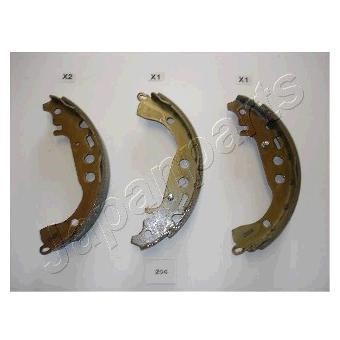 Japanparts GF-204AF Brake shoe set GF204AF: Buy near me in Poland at 2407.PL - Good price!