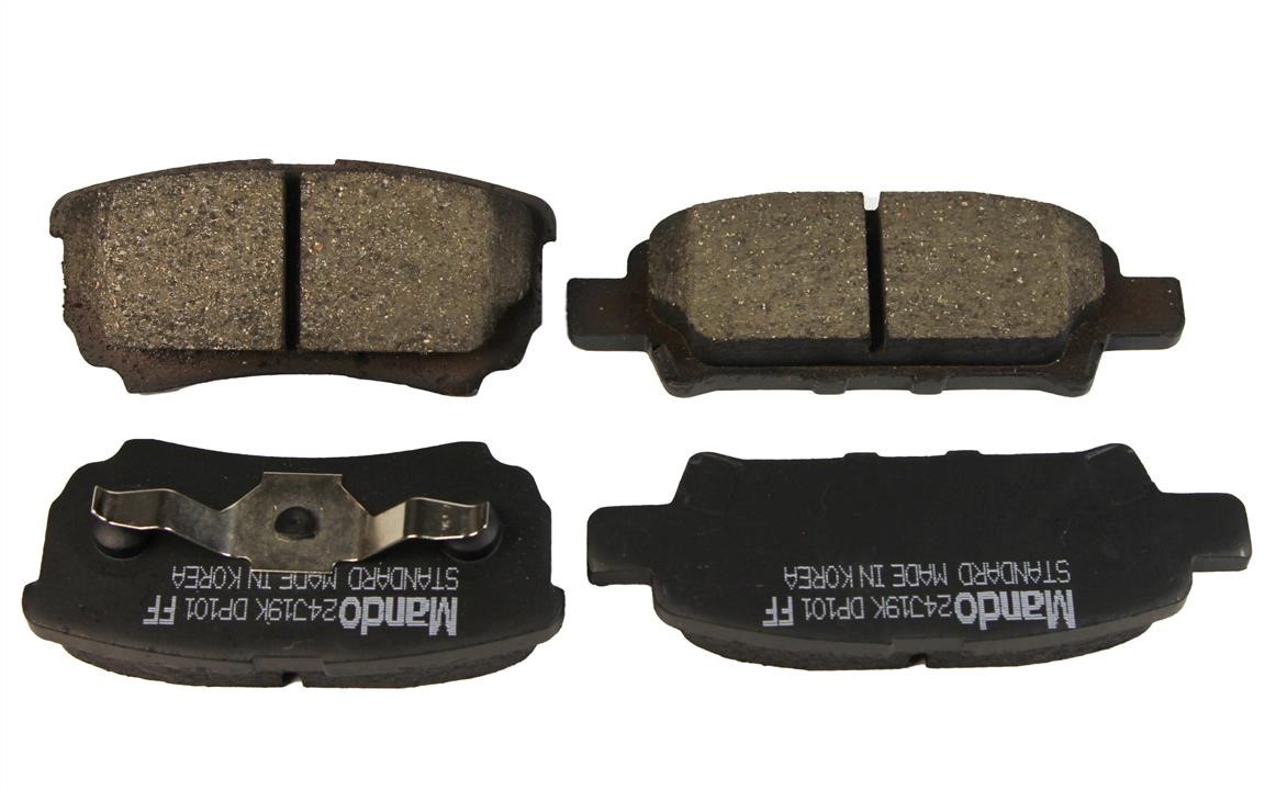 Mando MPM07 Brake Pad Set, disc brake MPM07: Buy near me in Poland at 2407.PL - Good price!