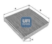 Ufi 54.238.00 Activated Carbon Cabin Filter 5423800: Buy near me at 2407.PL in Poland at an Affordable price!