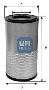 Ufi 27.421.00 Filter 2742100: Buy near me in Poland at 2407.PL - Good price!