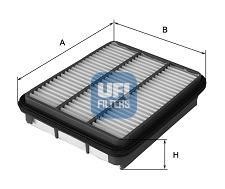 3078500 Ufi Filtr powietrza